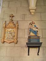 Crozet (Loire) - Nouvelle eglise - Statue - Pieta (01)